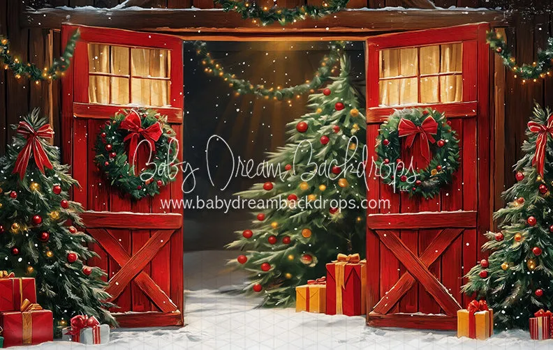 Dreamscape Festive Farm Doors (CC)
